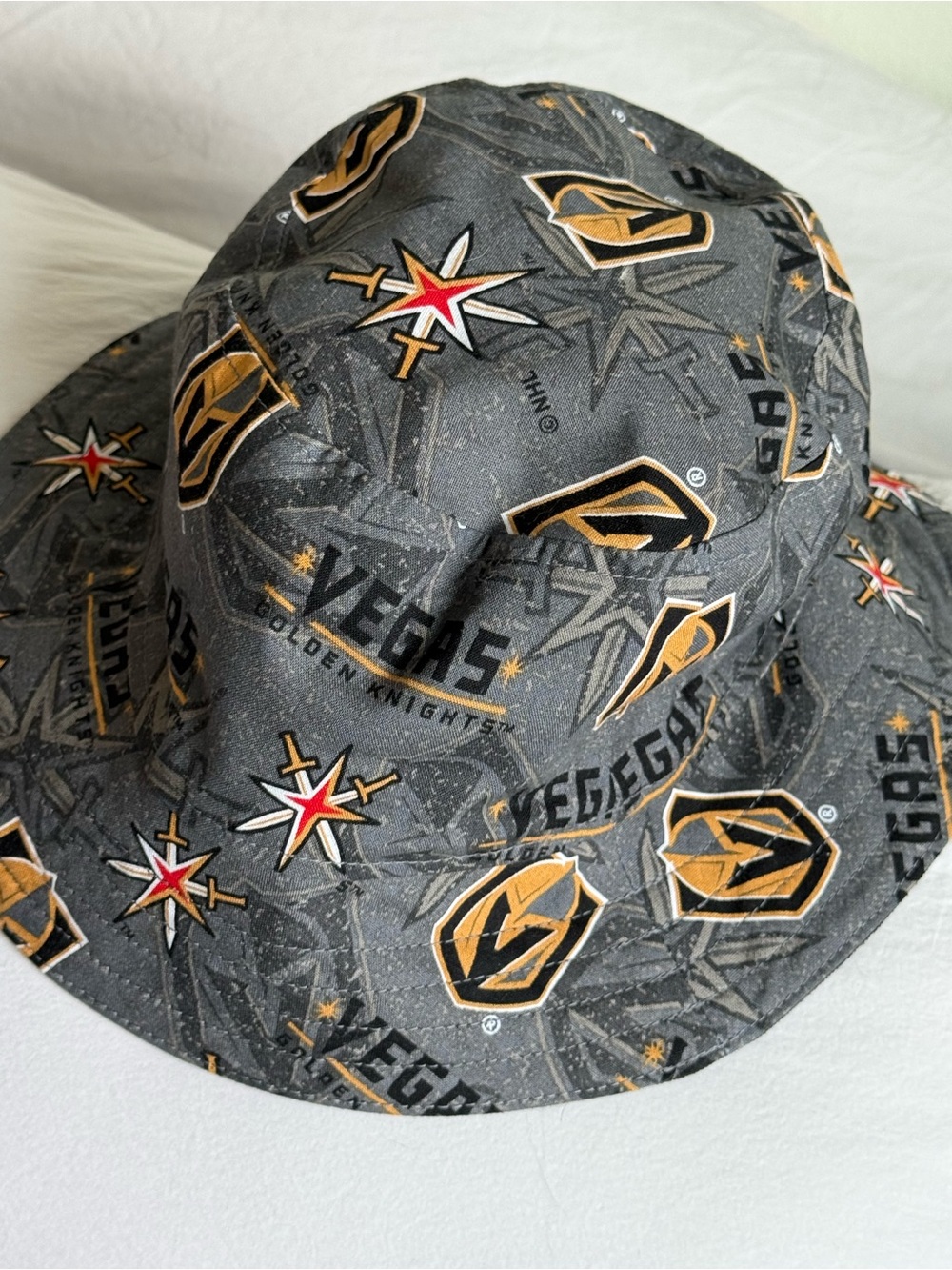 Gray Logo Bucket Hat